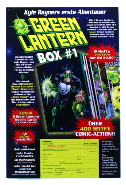 Green Lantern Comic (Dino) Nr. 2: Smaragdritter